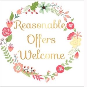 Reasonable offers welcome.